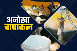 hand pump water cures disease in Palamu