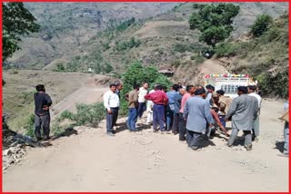 forest fire in Sirmaur