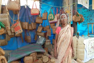 goods from cane in Surjkund mela