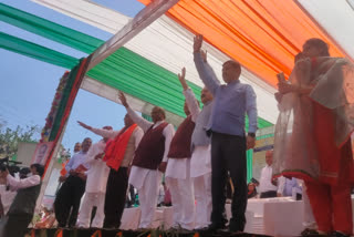 CM Jairam Thakur on his visit to Paonta Sahib.