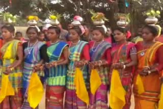 Sarhul festival in Dhanbad