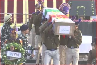 Wreath Laying Ceremony of CRPF Head Constable Vishal Kumar