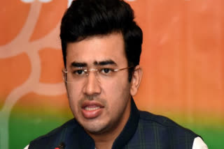 mp tejasvi surya comments on lord hanuman birth place