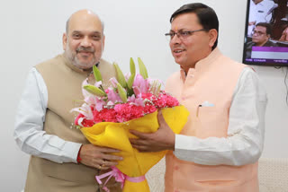 Uttarakhand CM meets PM Modi, Union Home Minister Amit Shah