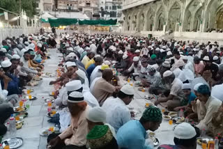 Iftar management in Garib Nawaz dargah in Ajmer