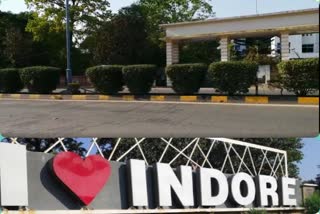 carbon free road in indore