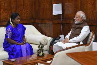 Governor Tamilsai meeting with Prime Minister Modi