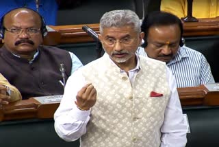 EAM jaishankar reply in Lok Sabha