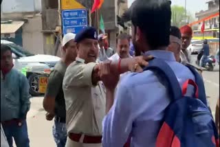 Police slaps student, uproar in Ranchi