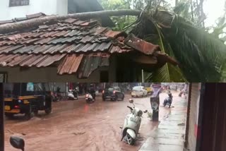 heavy rain in kozhikode  കോഴിക്കോട് കനത്ത മഴ  കോഴിക്കോട് മഴ ശക്തം  kerala rain  kerala weather updates  കേരളം കാലാവസ്ഥ വാർത്ത