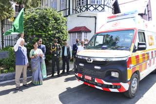 Himachal got two modern ambulances