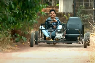 17-year-old Irfan builds a buggy at home