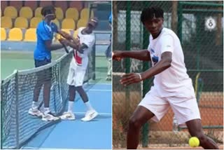 French Tennis Player apologise For Slap Of Rival  Tennis Player apologise for Slaping opponent  Michael Kouame slapped Raphael Nii Ankrah  മൈക്കല്‍ കൗമ  എതിരാളിയുടെ കരണത്തടിച്ച സംഭവത്തില്‍ മാപ്പ് പറഞ്ഞ് ഫ്രാന്‍സിന്‍റെ കൗമാര ടെന്നിസ് താരം മൈക്കല്‍ കൗമ