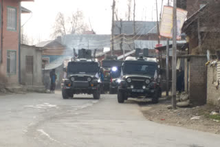 Encounter in Shopian, SECURITY FORCES ON A JOB