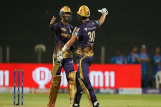 ipl 2022  ipl news updates  ipl match results  IPL 2022 Kolkata knight riders win over Mumbai Indians  തീപ്പൊരി ബാറ്റിങ്ങുമായി കമ്മിൻസ്  ത്രില്ലര്‍ പോരിൽ മുംബൈയെ തകർത്തെറിഞ്ഞ് കൊൽക്കത്ത  pat cummins and venkitesh ayyer  fastest fifty in ipl  ഐപിഎല്ലിലെ വേഗതയേറിയ അർധസെഞ്ചുറി  14 പന്തിൽ അർധസെഞ്ചുറി തികച്ച് കമ്മിൻസ്  kkr vs mumbai  Kolkata knight riders vs Mumbai Indians