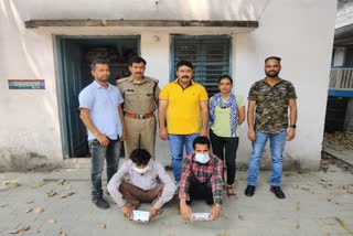 Rudrapur police action against smack peddling