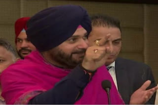 Former Punjab Congress chief Navjot Singh Sidhu and Punjab Youth Congress President Brindar Dhillon got engaged in exchange of  heated arguments