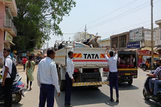 Big action of Ambikapur traffic department