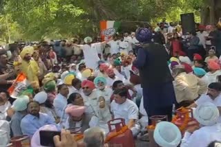 Punjab Congress Conflict: نوجوت سنگھ سدھو اور پنجاب یوتھ کانگریس کے صدر بریندر ڈھلون آمنے سامنے