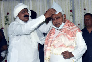 CM Nitish Kumar join Minister Jama Khan Iftar party in Patna