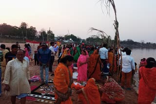 Sandhya Arghya at Ghat