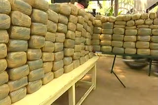 cannabis seized in Khammam