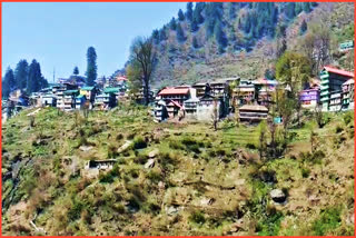 Malana village fire affected people