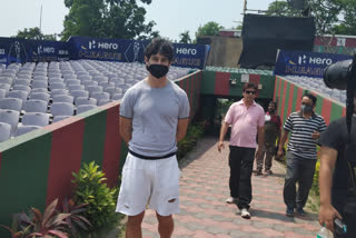 First Time Coach Juan Ferrando Visit in Mohun Bagan Club