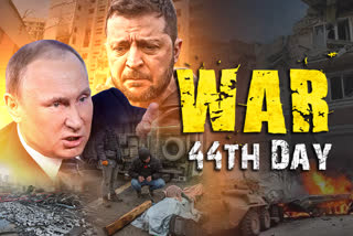 Russia Ukraine war 44th day