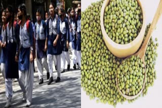 Children up to class VIII get moong dal in MP