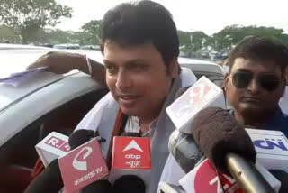 Asansol By Poll 2022  Court is Not Satisfied With Law & Order of West Bengal Says Biplab Deb