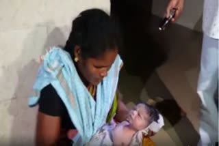 AP: Woman gives birth under torch light in Anakapalli district