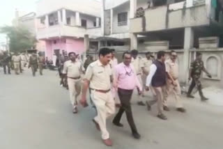 Flag march before Ram Navami