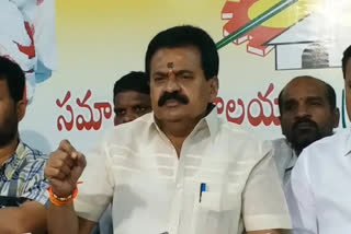 TDP leader Kotamreddy Srinivasulu Reddy