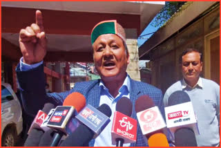 Jagat Singh Negi target BJP