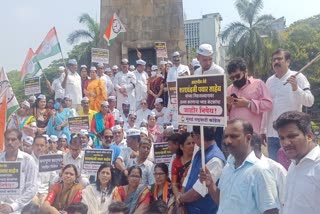 NCP protest against Sharad Pawar house attack