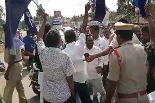 District Sadhana Samithi protests