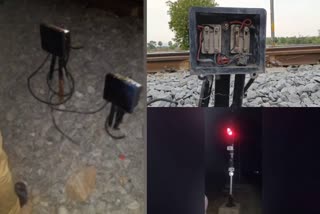 Cut the train signal system and commit robbery at Turakapalli  Ananthapur district robbery  robbery inside the train by disconnecting the railway signal system  Turakapalli theft in train  റെയിൽവേ സിഗ്നൽ വിഛേദിച്ച് ട്രെയിൻ നിർത്തി കവർച്ച  അനന്തപൂർ ട്രെയിൻ കവർച്ച  തുരകപള്ളി ട്രെയിൻ നിർത്തി മോഷണം