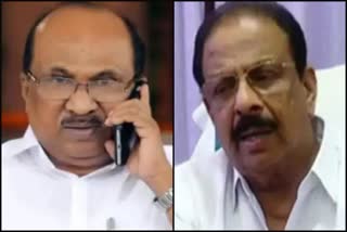 K Sudhakaran letter to AICC  കെ.വി തോമസിനെതിരെ നടപടി വേണമെന്ന് കെ.പി.സി.സി  കെ.വി തോമസിനെതിരെ നടപടി ആവശ്യപ്പെട്ട് എ.ഐ.സി.സിയ്‌ക്ക് കത്തയച്ച് സുധാകരന്‍  k sudhakaran letter to sonia gandhi on kv thomas issue