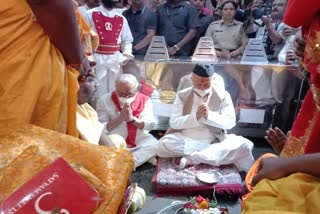 Governor Koshyari visited Kalaram temple nashik