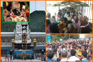 Heavy Rush in Tirumala