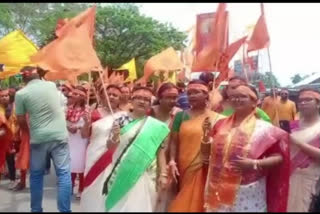 Ram Navami procession in Cooch Behar