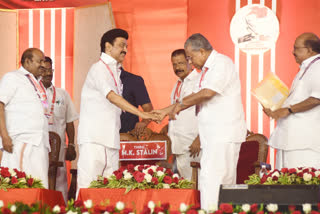 Pinnarayi Vijayan is like a guide to me says MK Stalin at CPIM Party Congress