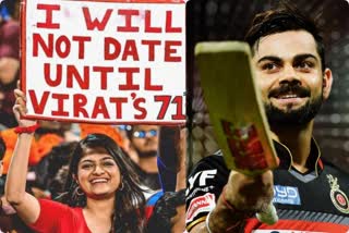 IPL 2022: Kohli fangirl's banner for ex-RCB captain goes viral