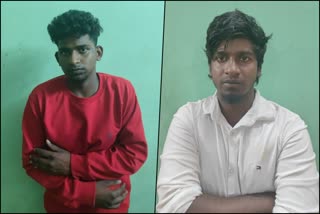 Two accused were taken into police custody