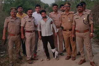 Notorious Nilesh Rajput arrested in police encounter shot in leg in retaliatory firing by Noida Police