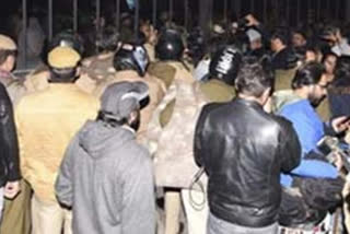Delhi police register FIR in JNU brawl case