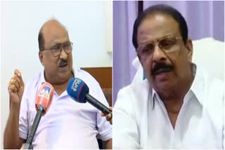 K Sudhakaran against KV Thomas on cpm party congress issue  KPCC President K Sudhakaran  KPCC President against KV Thomas  cpm party congress 2022  കെ.പി.സി.സി പ്രസിഡന്‍റ് കെ.സുധാകരൻ  കെ.വി തോമസ്  കെ.വി തോമസിന് എതിരെ കെ.സുധാകരൻ