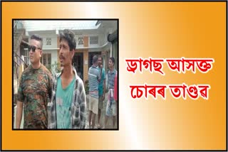 drugs-addicted-thief-arrested-in-golaghat