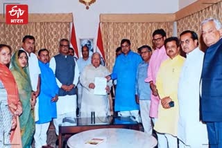 Rajasthan BJP Delegation Meet Governor Kalraj Mishra